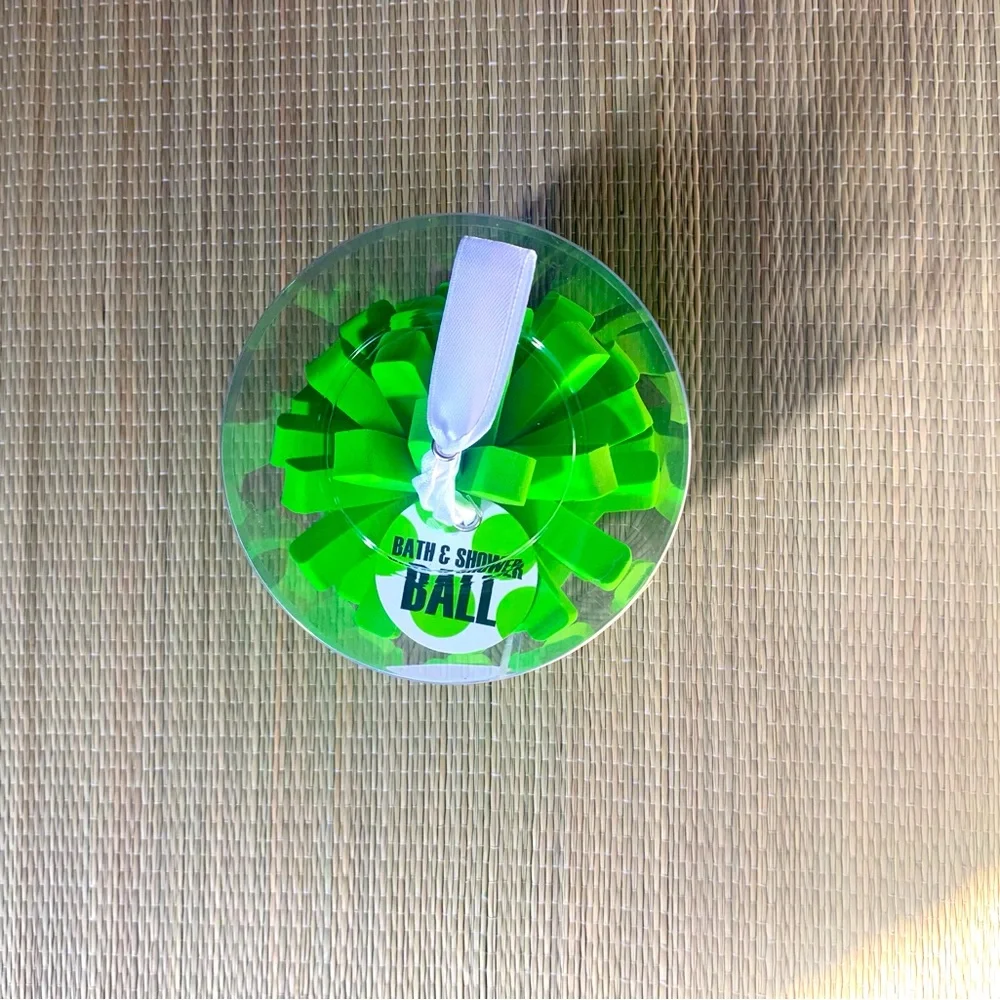 B9 NO Bath & Shower Ball 3 Piece Set Color Green
